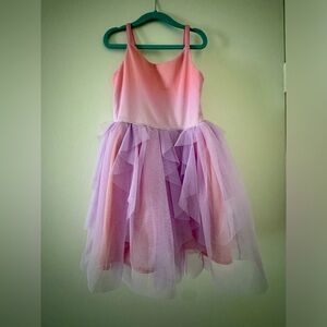 Cat & Jack Pink & purple sparkle dress - S 6/6x